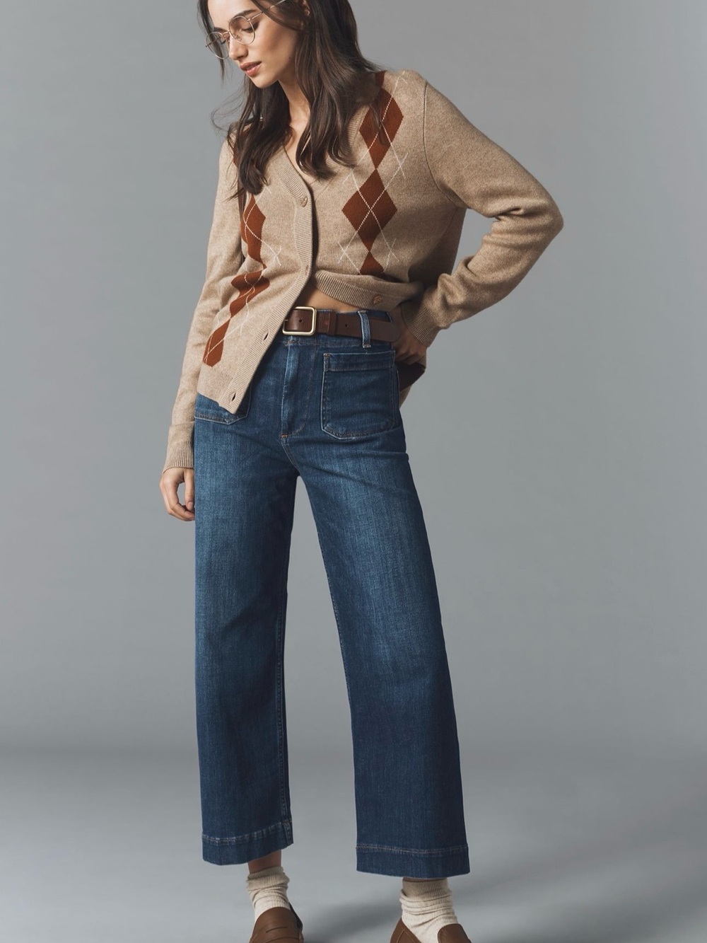 Anthropologie Wide-Leg Jeans Maeve Colette